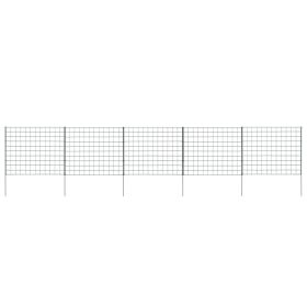 Garden Fence Set 30.5"x25.2" Green