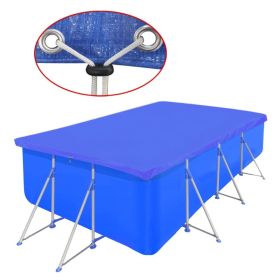 Pool Cover PE Rectangular 17' 7" x 8' 9" 2.65 oz/yd²