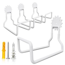 4 piece set hose bracket Universal heavy duty resistant metal garage wall hook for outdoor garden garages Random SpeedX.UNIUNI. Amazon.USPS
