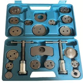22-piece Heavy-duty Brake Caliper Tool Set For Disc Brake Piston Compressor Return And Auto Repair (Color: Grey)