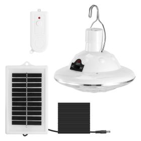 1Pc Solar Camping Lantern With Remote 3 Light Modes 3 Charging Methods IP65 Waterproof For Patio Tent Garden Hiking Power Failure Hurricane (Option: 1PCS)